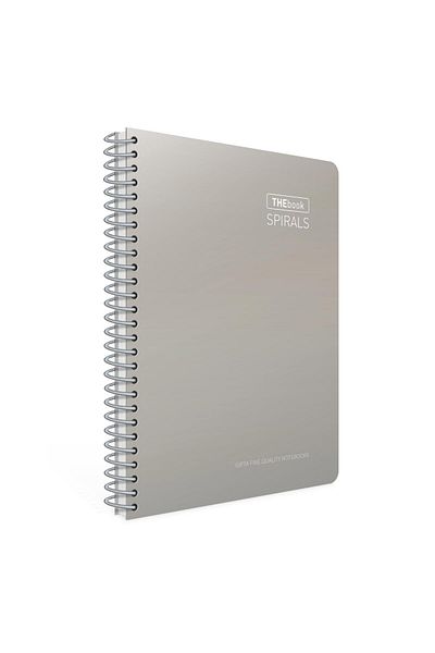 Gıpta Thebook Spirals A4 200 Sheets Hard Cover Spiral Notebook Checkered (6070)