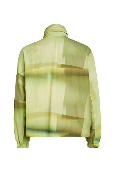 Calvin Klein Calvin Klein Men Dark Juniper Acid Wash Seasonal Windbreaker Jacket