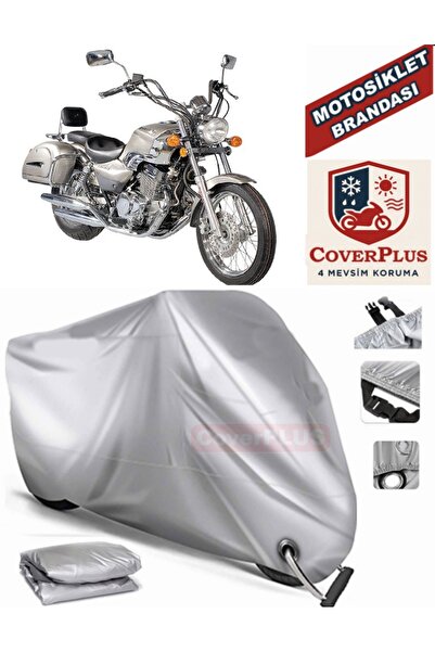 MotoEN Gray Lock Compatible Motor Tarpaulin Mondial 250 Mct Motorcycle Tarpau...