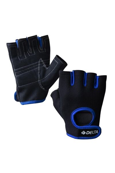 Delta Mavi Force Extra Deluxe Ağırlık Body Dambıl Halter Fitness Eldiveni