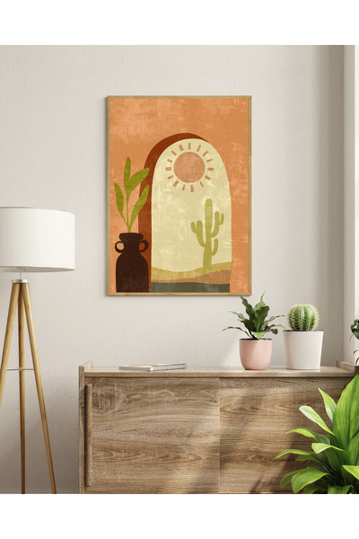 woodhomeworks Tek Parca Salon Ofis Dekor Tablo Ttk