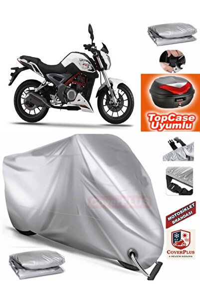 MotoEN قفل رمادي متوافق مع Benelli TNT 250 قماش القنب Topcase الخلفي حقيبة مت...