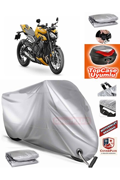 AutoZEL غطاء محرك السيارة المتوافق مع حقيبة Triumph Street Triple RS الخلفية ...