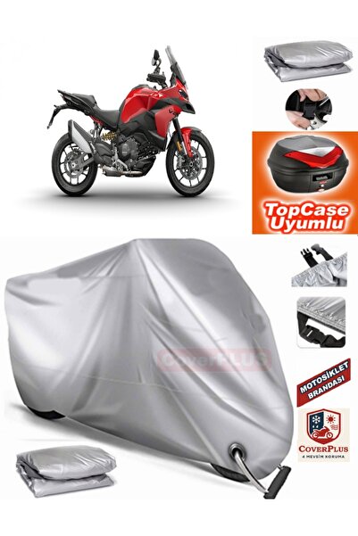 AutoZEL غطاء محرك السيارة المتوافق مع Ducati Multistrada V2 S (الوصلة، القفل ...