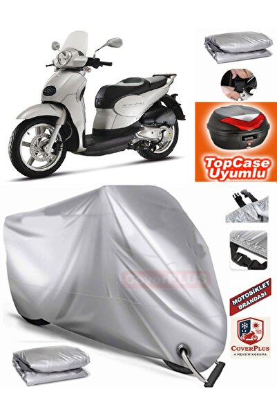 AutoZEL Aprilia Scarabeo 100 حقيبة خلفية متوافقة مع القماش المشمع للمحرك (متو...