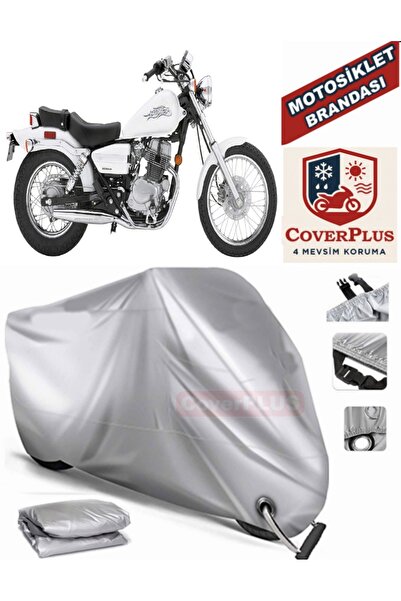 MotoEN Gray Lock Compatible Motor Tarpaulin Honda Cmx 250 Rebel Motorcycle Ta...