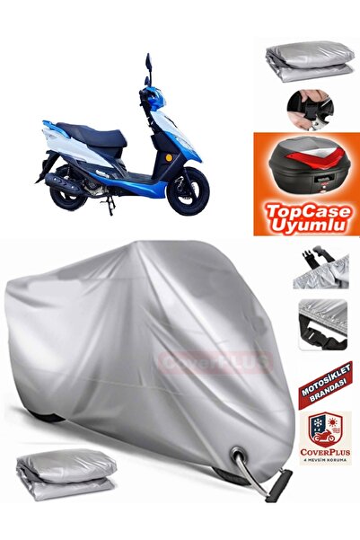 AutoZEL Apachi Alfa 50 حقيبة خلفية متوافقة مع القماش المشمع للمحرك (الوصلة، م...