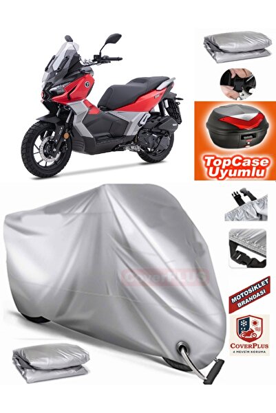 MotoEN قفل رمادي متوافق مع Voge SR1 ADV قماش القنب Topcase الخلفي حقيبة متواف...