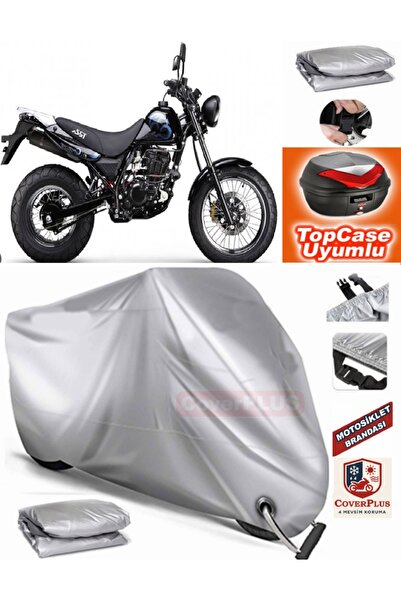 AutoZEL Hyosung RT 125 حقيبة خلفية متوافقة مع القماش المشمع للمحرك (الوصلة، ا...