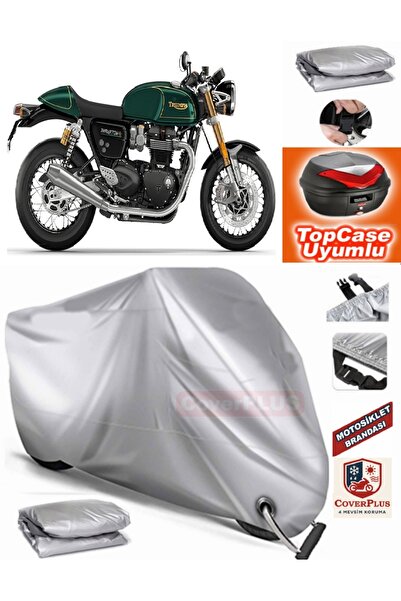 AutoZEL Triumph Thruxton 900 حقيبة خلفية متوافقة مع القماش المشمع للمحرك (الو...