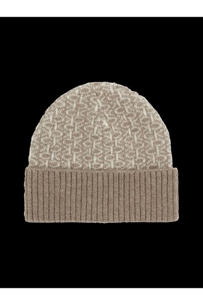 Calvin Klein Calvin Klein Women Brown Monogram Fold Turn U Cap