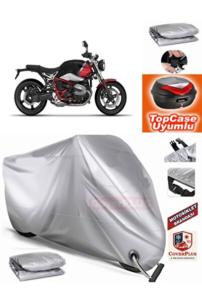 AutoZEL Bmw R Nine T Pure Rear Bag متوافق مع القماش المشمع للمحرك (الوصلة، مت...