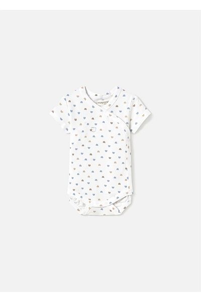 MAYORAL Baby Boy Printed Bodysuit White 1703