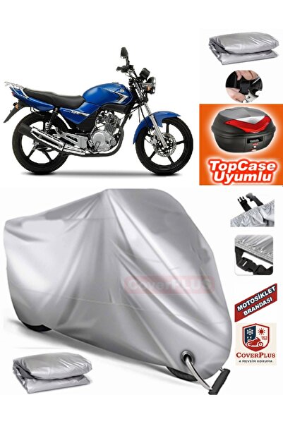 AutoZEL Yamaha YBR 125 ESD حقيبة خلفية متوافقة مع القماش المشمع للمحرك (الوصل...