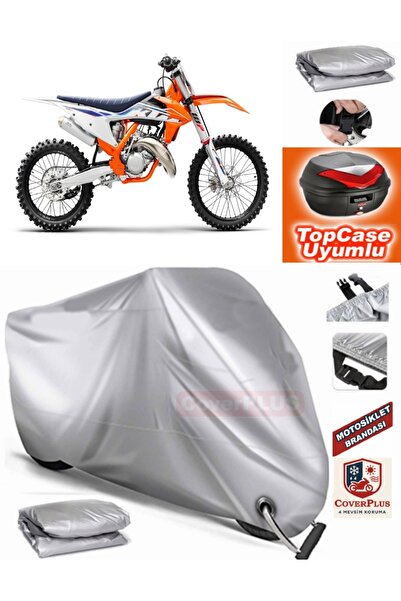 MotoEN قفل رمادي متوافق مع KTM 125 SX قماش القنب Topcase الخلفي حقيبة متوافقة...
