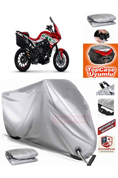 MotoEN Gray Lock Compatible Mv Agusta Turismo Veloce Rc Scs Tarpaulin Topcase...