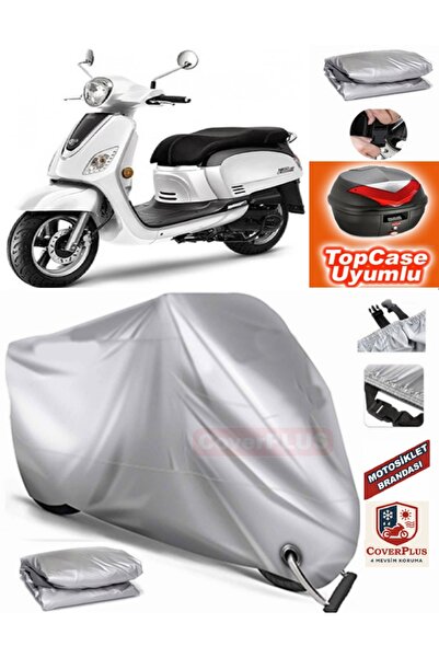 AutoZEL Sym Fiddle III 200i Topcase متوافق مع القماش المشمع للمحرك (الوصلة، م...