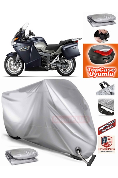 AutoZEL Bmw K 1300 GT حقيبة خلفية متوافقة مع القماش المشمع للمحرك (الوصلة، مت...