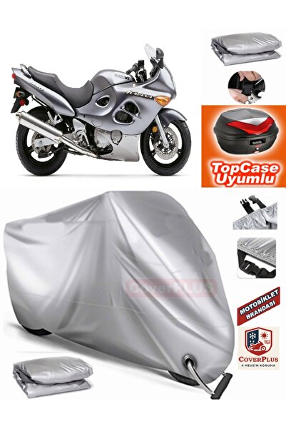 AutoZEL غطاء محرك متوافق مع حقيبة سوزوكي GSX 750 F الخلفية (متوافق مع التوصيل...