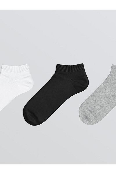 LC Waikiki Lcw Eco Men's Booties Socks 3-Pack (S5)
