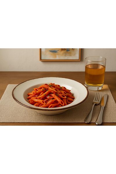 Kütahya Porselen Colorx Series - 27 cm Pit Pasta Plate, Assortment Single
