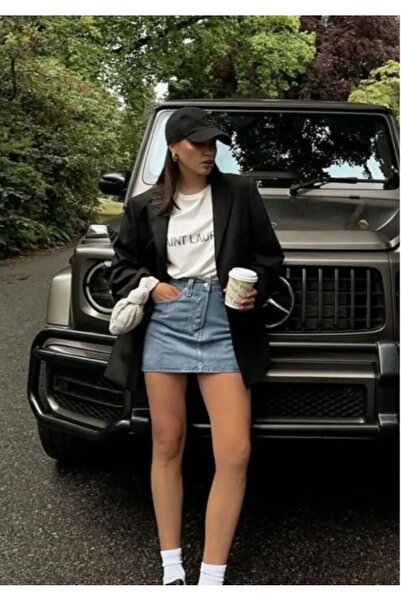 Moda Days Șapcă de baseball reglabilă cu velcro pe spate, de culoare neagră