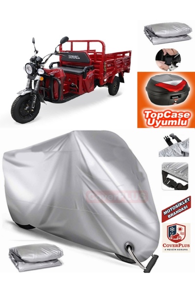 AutoZEL غطاء محرك متوافق مع حقيبة الظهر King Motor KR250-K Titus-3 (متوافق مع...