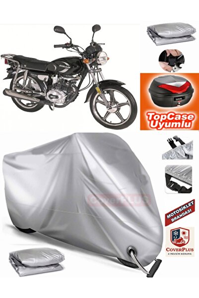 MotoEN قفل رمادي متوافق مع Bisan Soil WRC 100 قماش القنب Topcase الخلفي حقيبة...