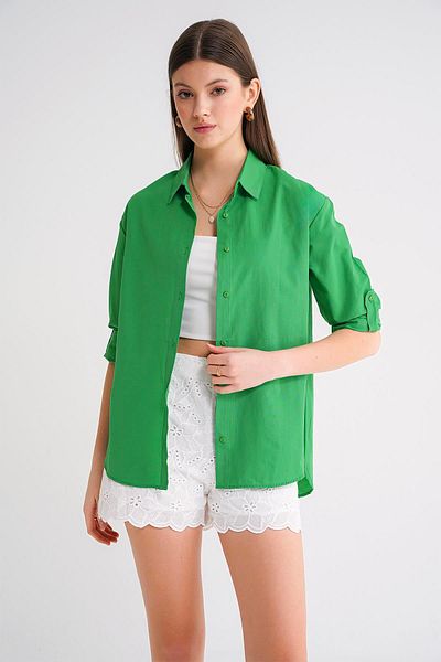 Mixray 4053 Cămașă de buzunar oversize Benetton