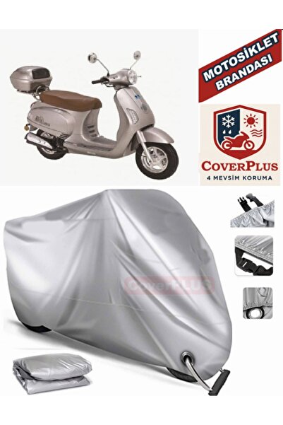 MotoEN قماش القنب المتوافق مع القفل الرمادي Bisan Sardes 125 خيمة غطاء القماش...