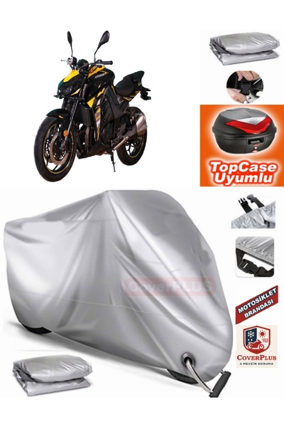 MotoEN Gray Lock Compatible Arora Ar251 Tarpaulin Topcase Topcase Compatible ...