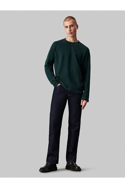 Calvin Klein Men Green Long Sleeve T-Shirt