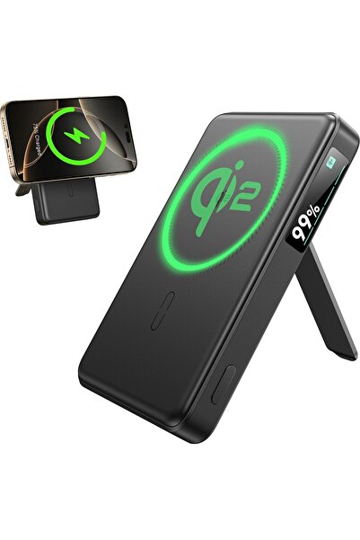 ESR 10000 Mah Taşınabilir Şarj Cihazı Halolock Qi2 Magsafe Dijital Gösterge S...