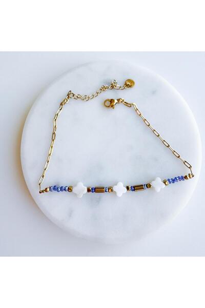 Venus Design Steel Bead Anklet