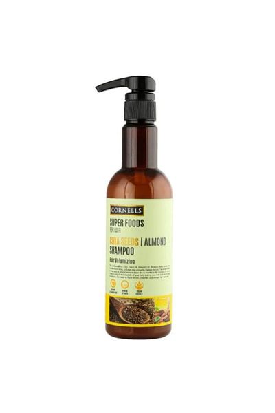 Cornells Cornell's Superfoods Chia Seed & Almond Shampoo, 500ml