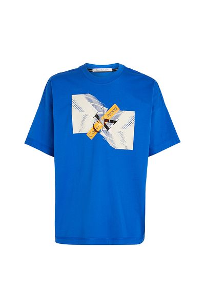 Calvin Klein Calvin Klein Men Blue Short Sleeve T-Shirt