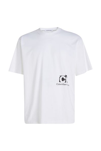 Calvin Klein Calvin Klein Men White Short Sleeve T-Shirt