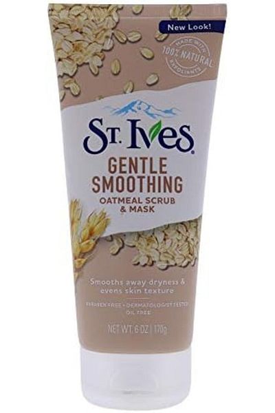 St. Ives Gentle Oatmeal Scrub & Mask for All Skin Types - 6 oz