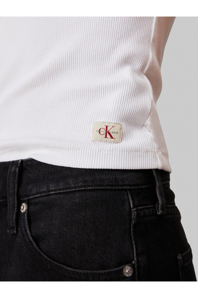 Calvin Klein Women White Tank Top