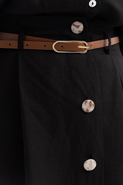 ALLDAY Γυναικεία φούστα με πλισέ ζώνη S62070A0