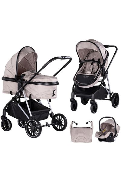 OEM Chipolino Aura tiramisu 3 in 1 baby stroller