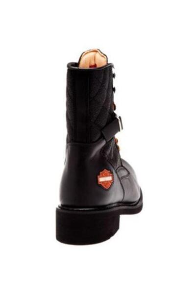 Harley Davidson New Worker Erkek Siyah Deri Bot