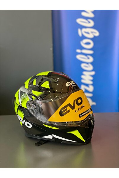 EVO ELEGANT Evo çene açılır güneş vizörlü ce belgeli kask