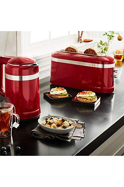 Kitchenaid 5KMT3115BER 2 Slice Long Slot High-Lift Lever Toaster, Empire Red