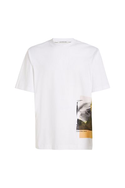 Calvin Klein Calvin Klein Men White Short Sleeve T-Shirt
