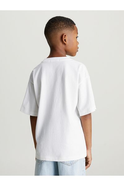 Calvin Klein Calvin Klein Men White Short Sleeve T-Shirt