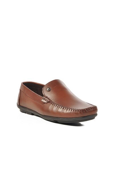 Pierre Cardin Ανδρικά παπούτσια casual από γνήσιο δέρμα Tan 90216 M