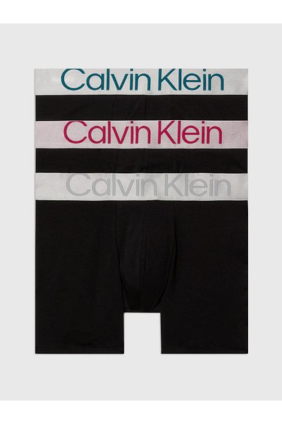 Calvin Klein Calvin Klein Men Black Boxer Brief Pack of 3 pcs