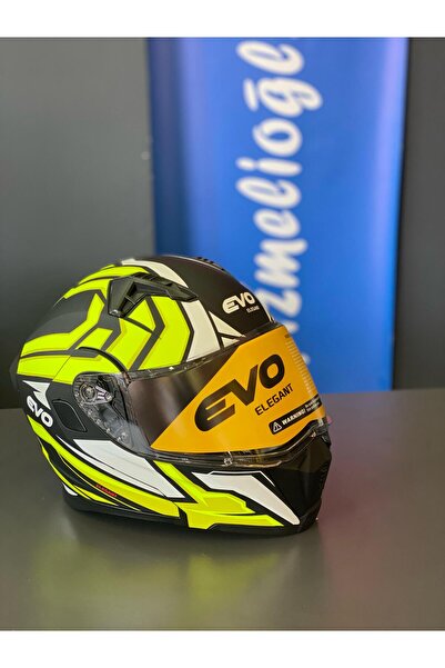 EVO ELEGANT Evo çene açılır güneş vizörlü ce belgeli kask