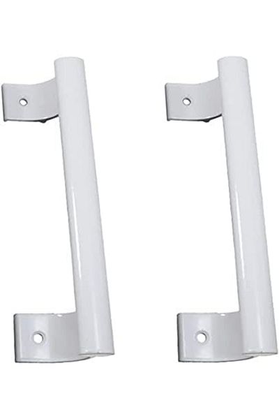 Generic 2 Pack Door Handle (White), Pull, Door hardware, Aluminium door handle, Classical handle